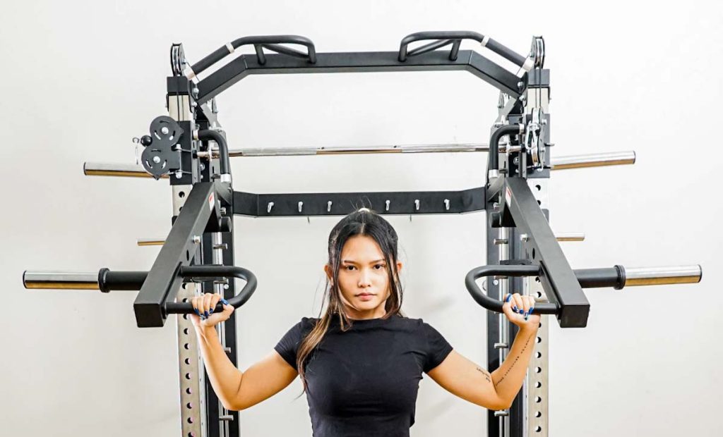 Alat Fitness Adjustable Jammer Arms
